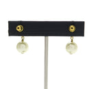 christian dior e1850cdnrs navy earrings rear view