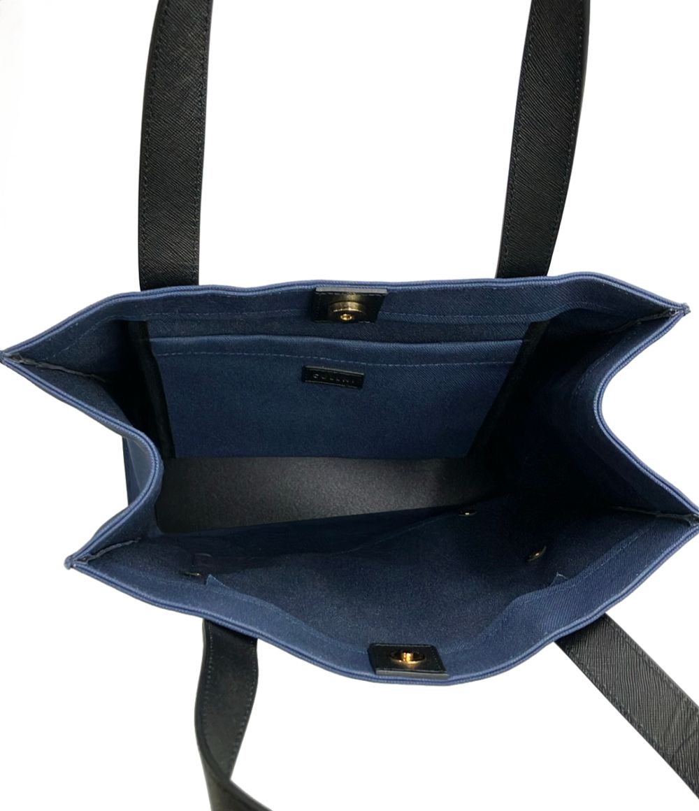 cullni navy tote bag accessories included