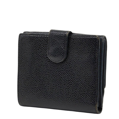 chanel a13496 wallet front view