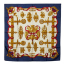 hermes navy scarf