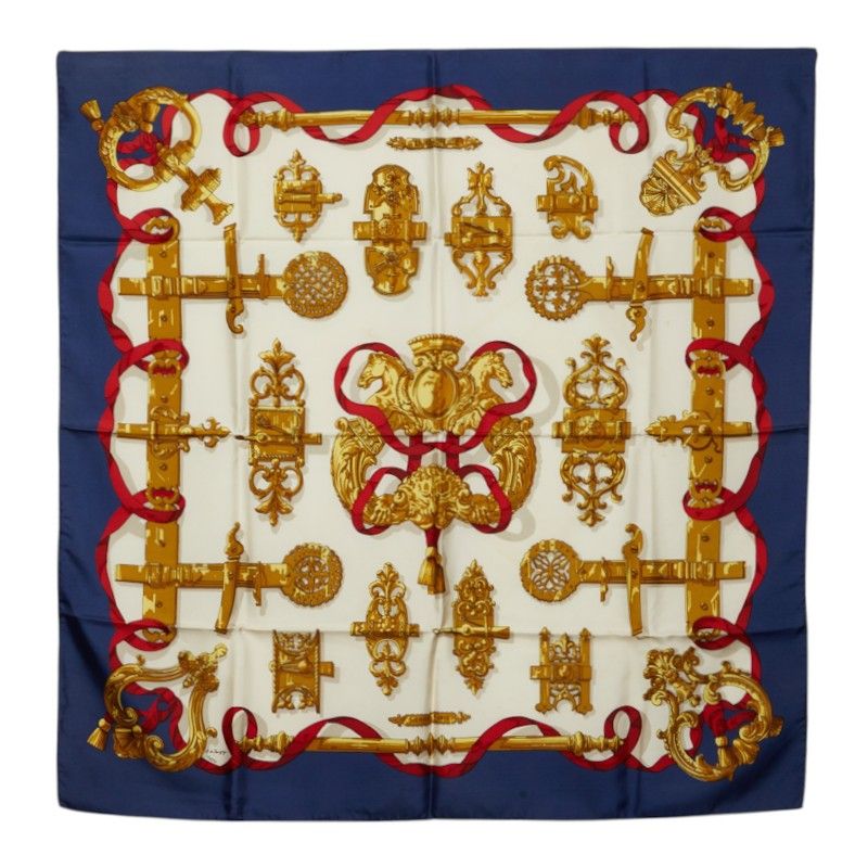 Hermes Scarf – Navy
