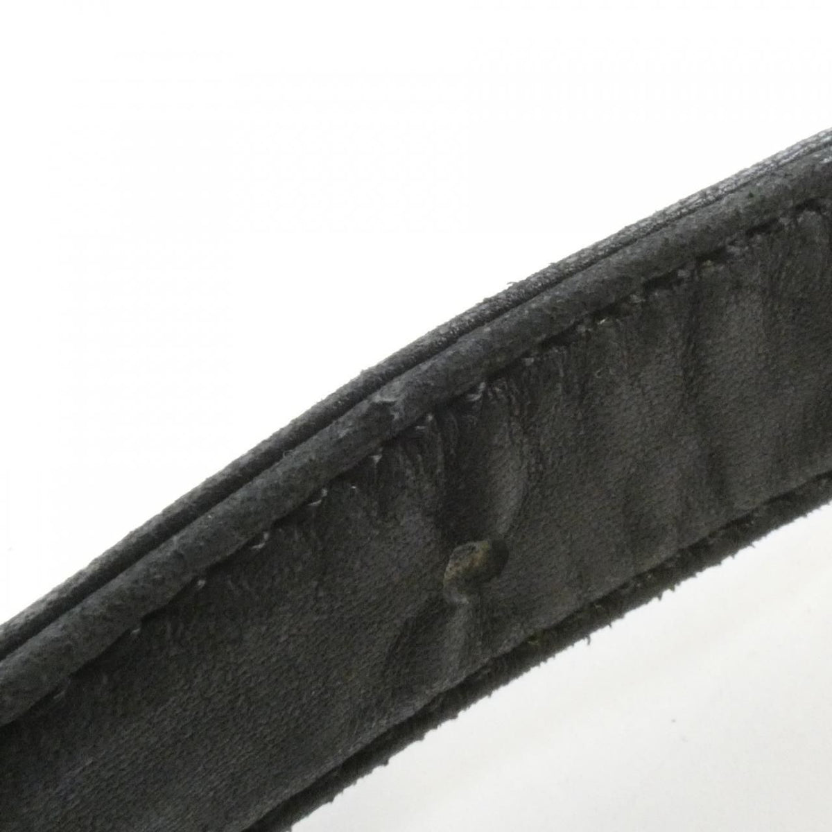 loewe black handbag interior details