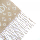 fendi beige scarf front view