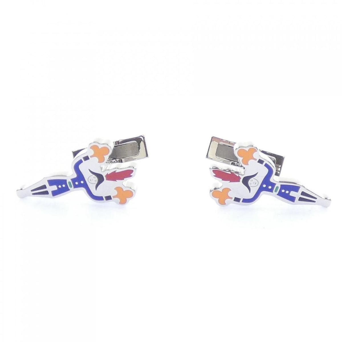 Hermes Cufflinks – Navy