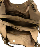 coach beige tote bag accessories included