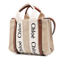 chloe beige shoulder bag front view
