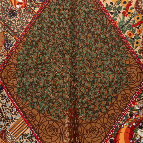 hermes scarf rear view