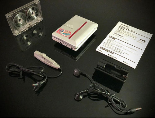 sony wm-ex910 cassette player front view