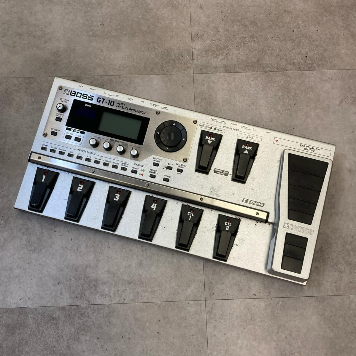 boss gt-10 guitar effector