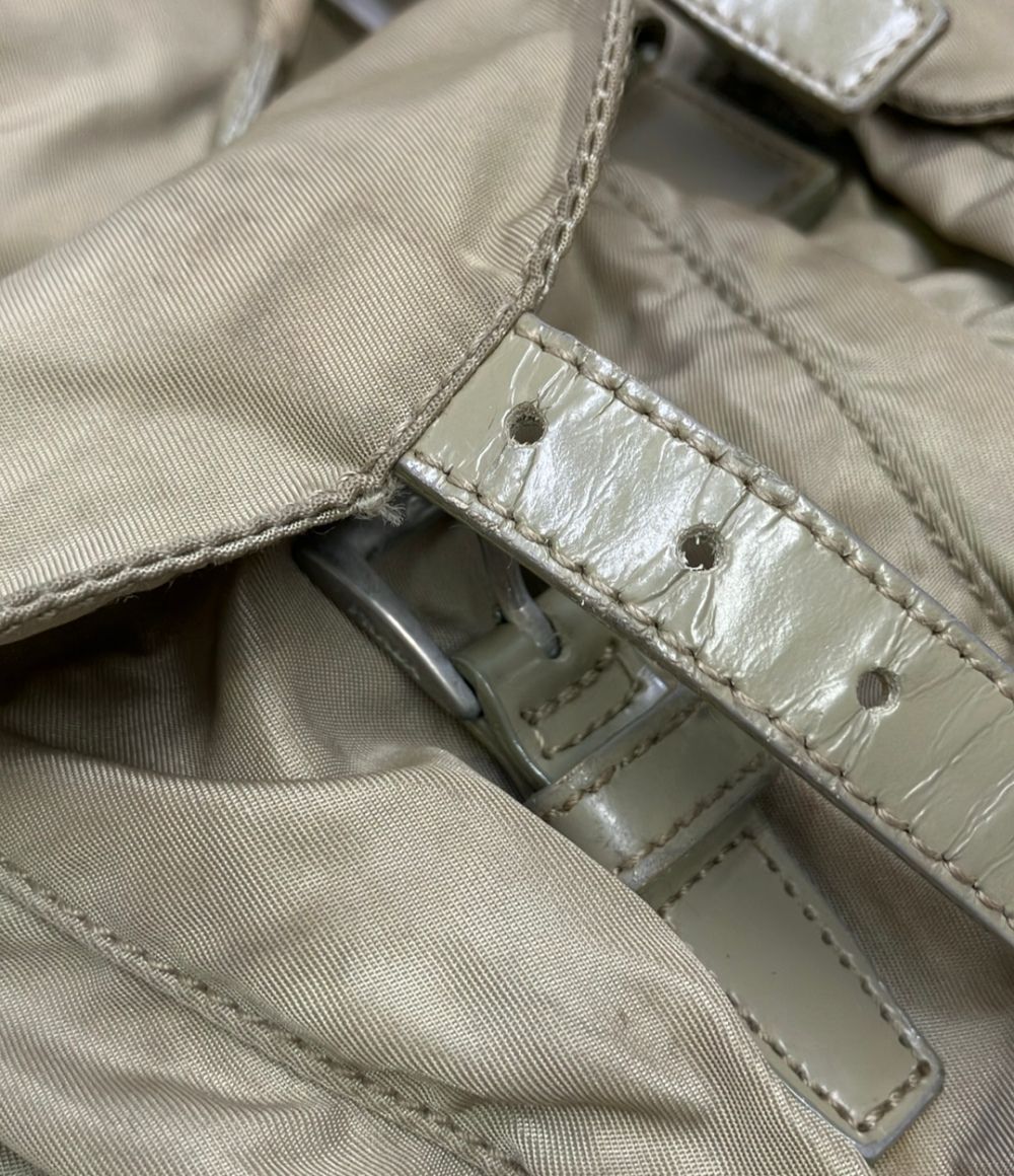 prada backpack functional details