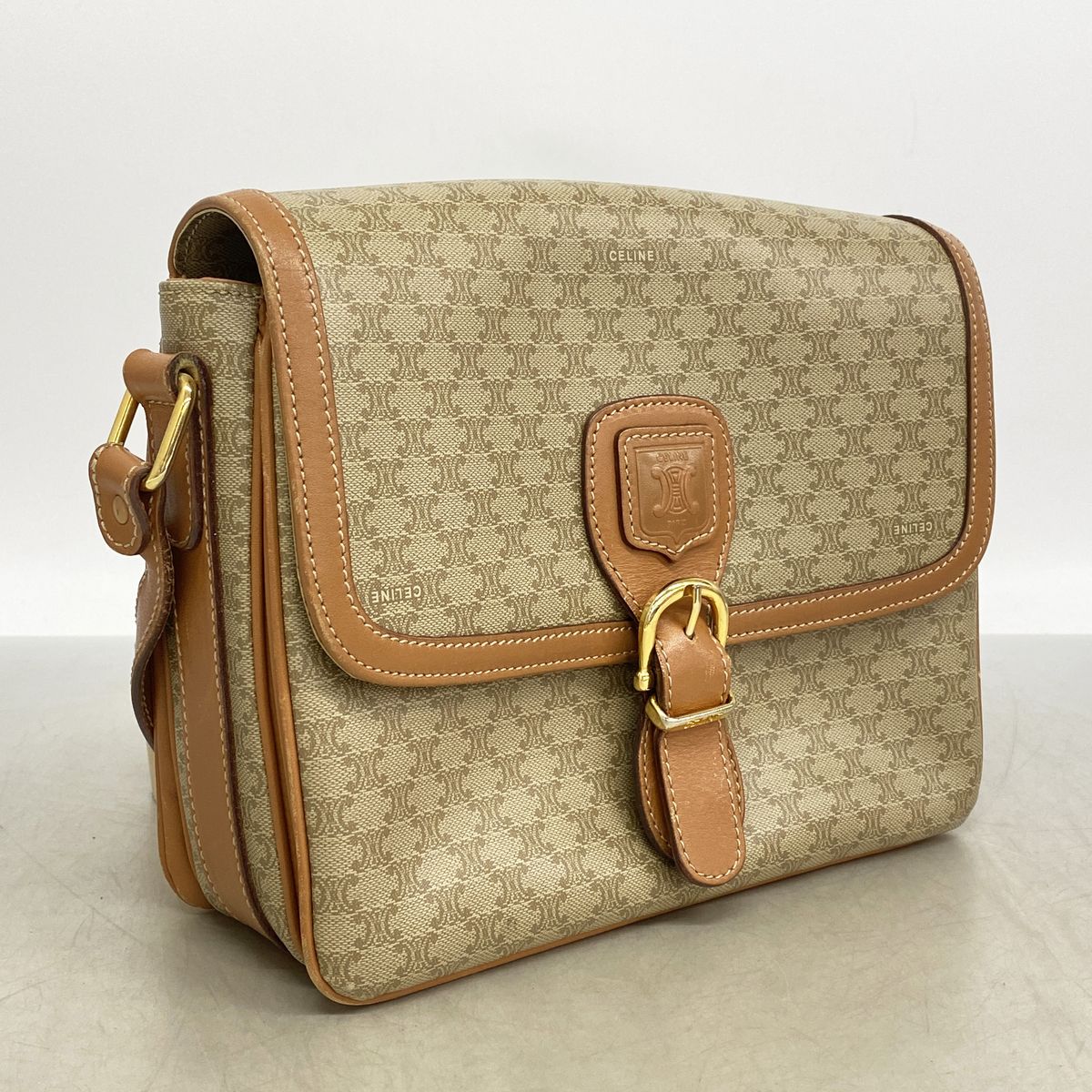 Celine Shoulder Bag – Beige