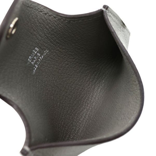hermes card holder rear view