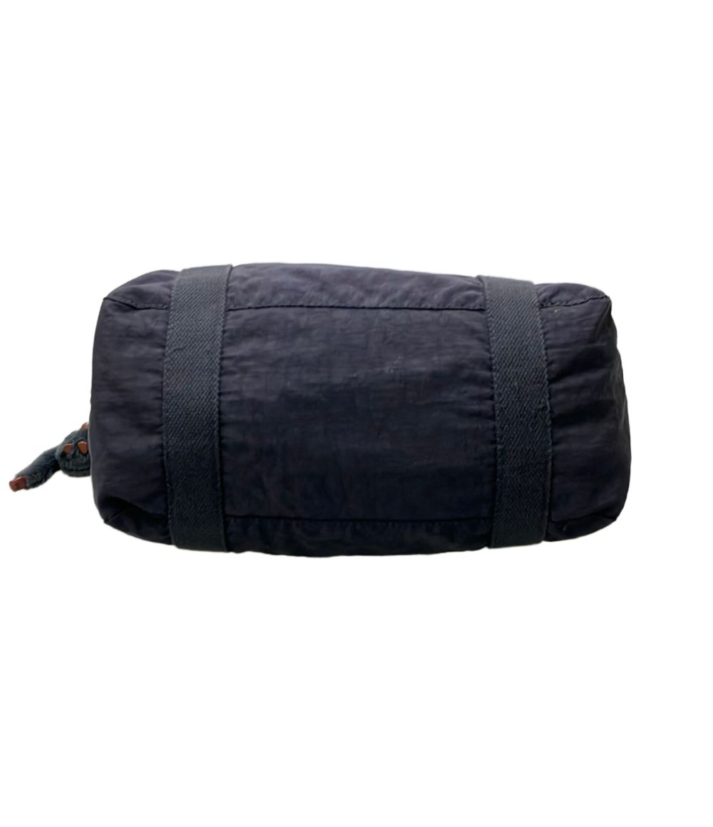 kipling navy shoulder bag side view