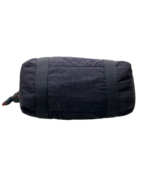 kipling navy shoulder bag side view