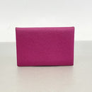hermes card holder interior details