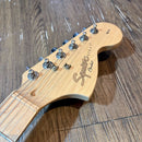 squier electric guitar front view