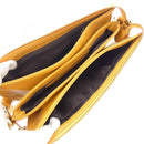 orange handbag accessories included