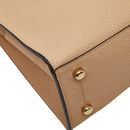 coach beige handbag accessories included