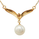 mikimoto necklace rear view