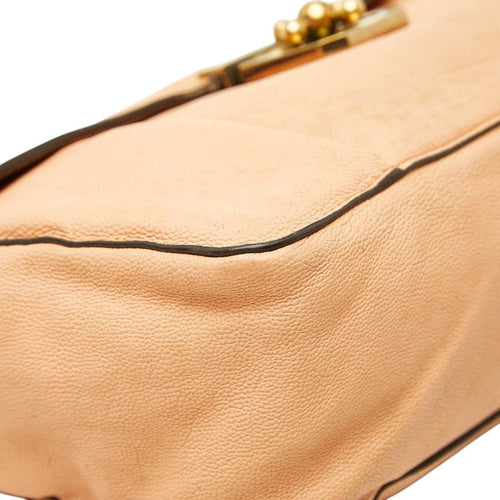 chloe orange / pink shoulder bag accessories included