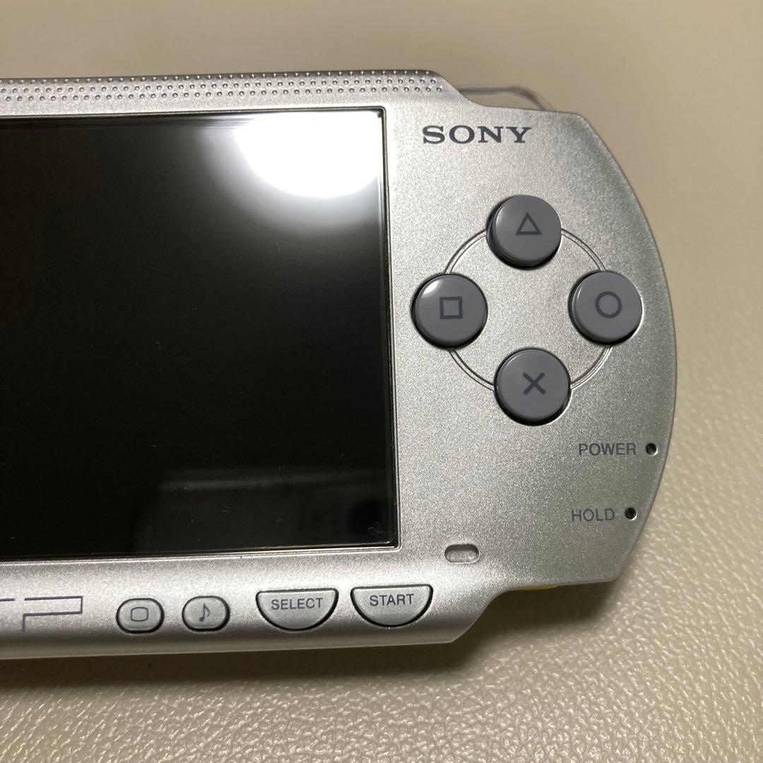 sony psp-1000 handheld console rear view