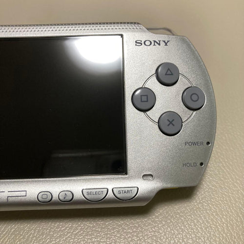 sony psp-1000 handheld console rear view
