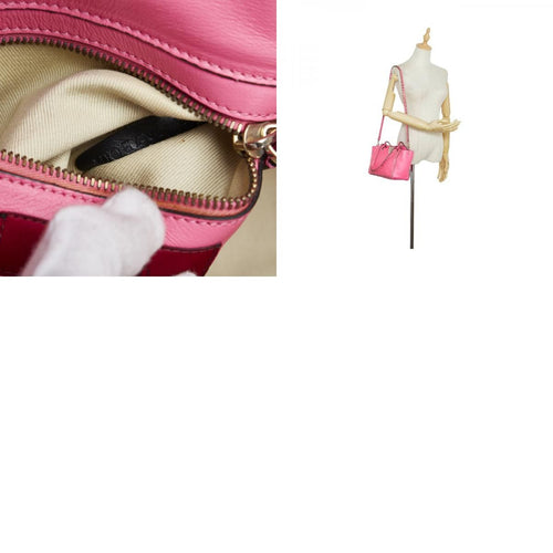 valentino pink handbag markings and labels