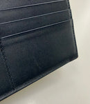 bottega veneta navy wallet markings and labels