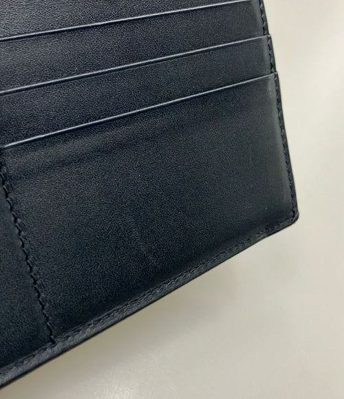 bottega veneta navy wallet markings and labels