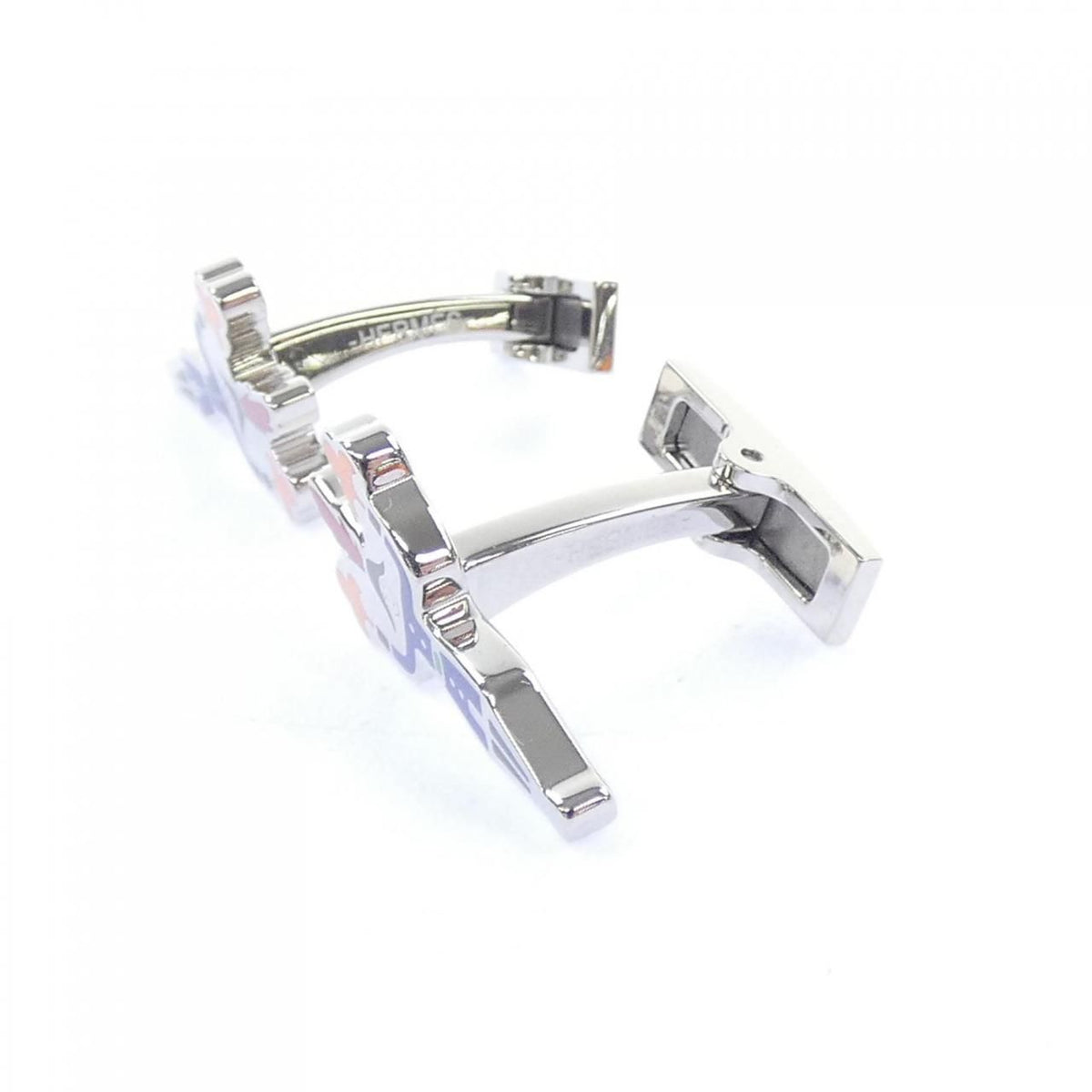Hermes Cufflinks – Navy