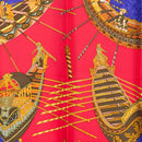 hermes scarf front view