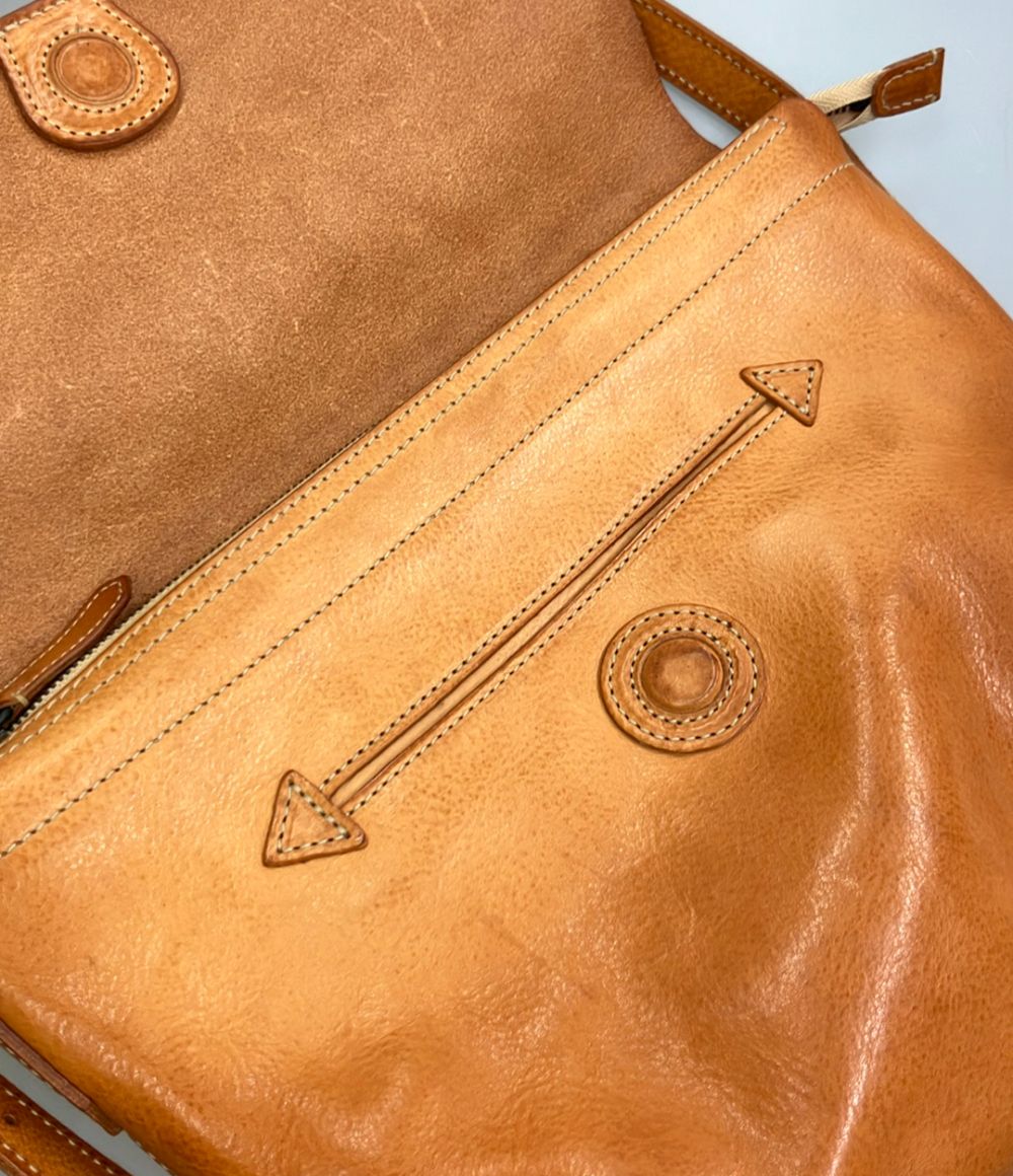 genten shoulder bag markings and labels