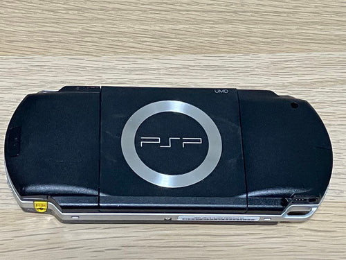 sony psp-1000 handheld console rear view