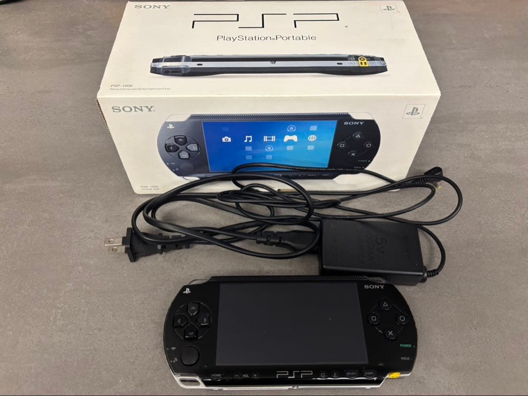 sony psp-1000 handheld console