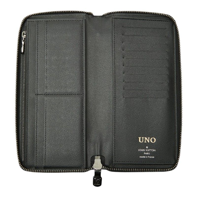 louis vuitton m62295 grey wallet condition details