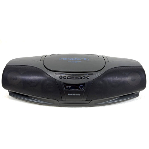 panasonic rx-dt75 boombox rear view