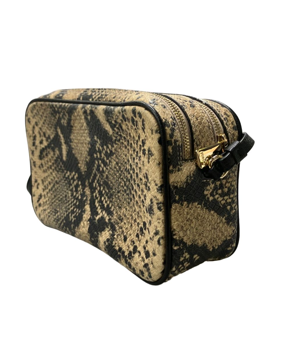 furla beige shoulder bag rear view
