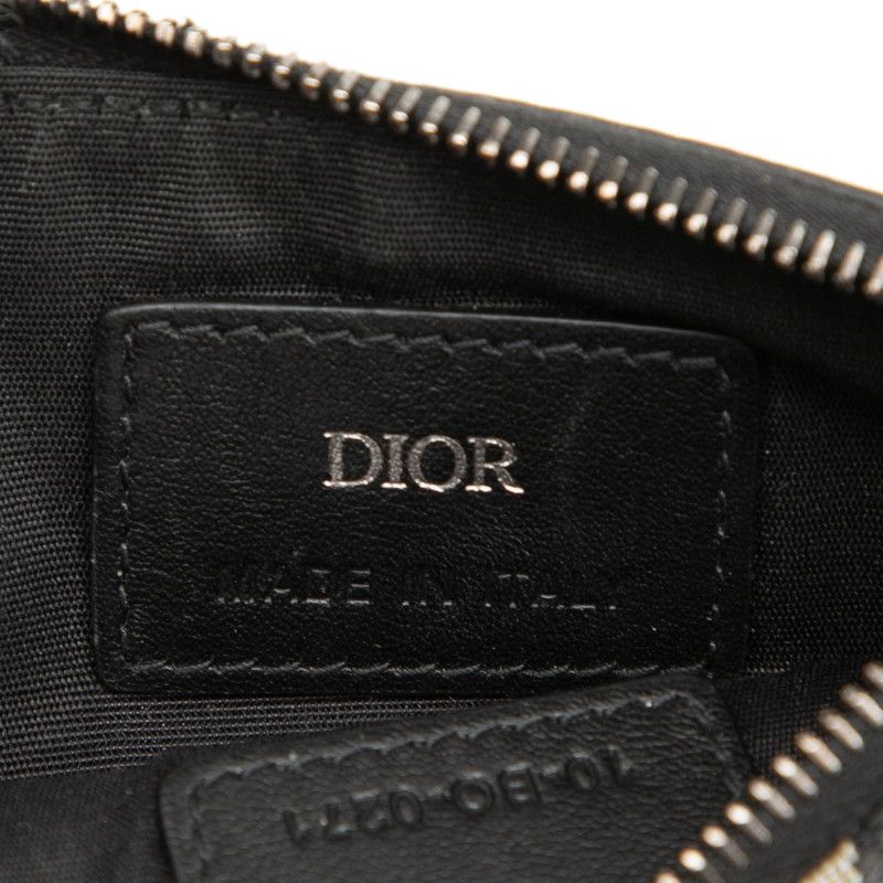 dior 2esbc250yse beige / navy coin purse accessories included