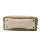 coach 91494 beige shoulder bag side view
