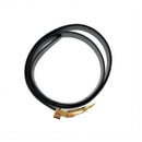 louis vuitton m68332 black belt side view