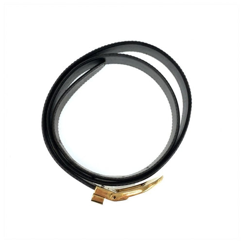 louis vuitton m68332 black belt side view