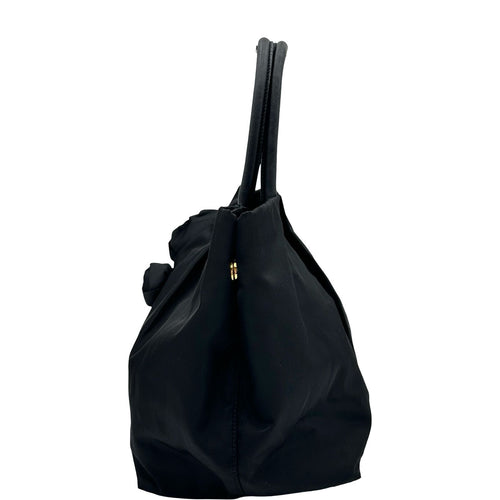 prada handbag side view