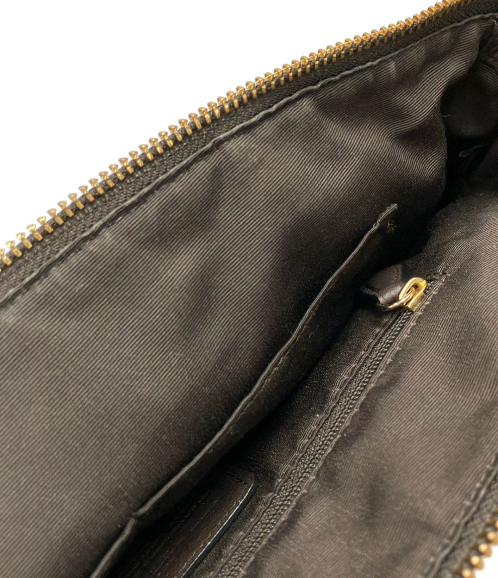 coach f36181 shoulder bag interior details