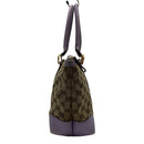 gucci beige tote bag side view