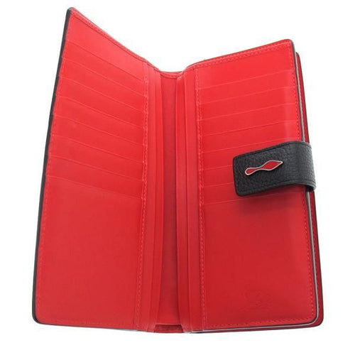 christian louboutin wallet rear view