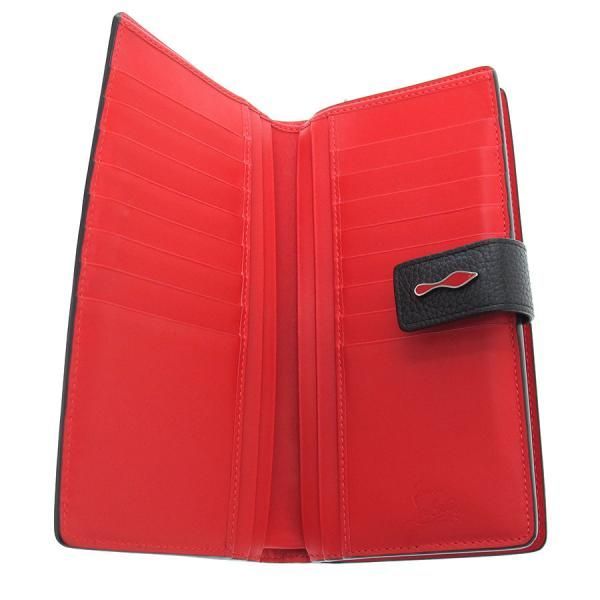 christian louboutin wallet rear view