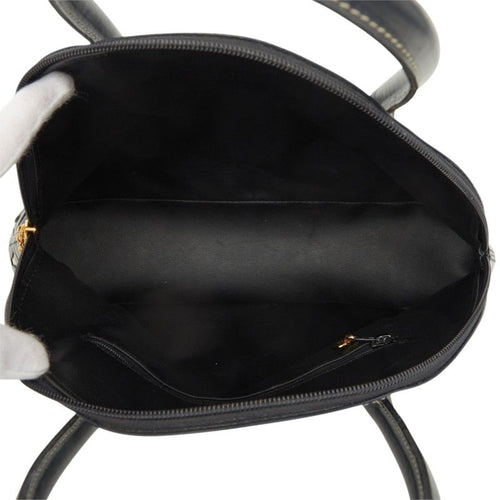 saint laurent navy handbag markings and labels