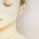 mikimoto earrings side view