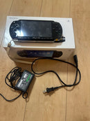 sony psp-1000 handheld console front view