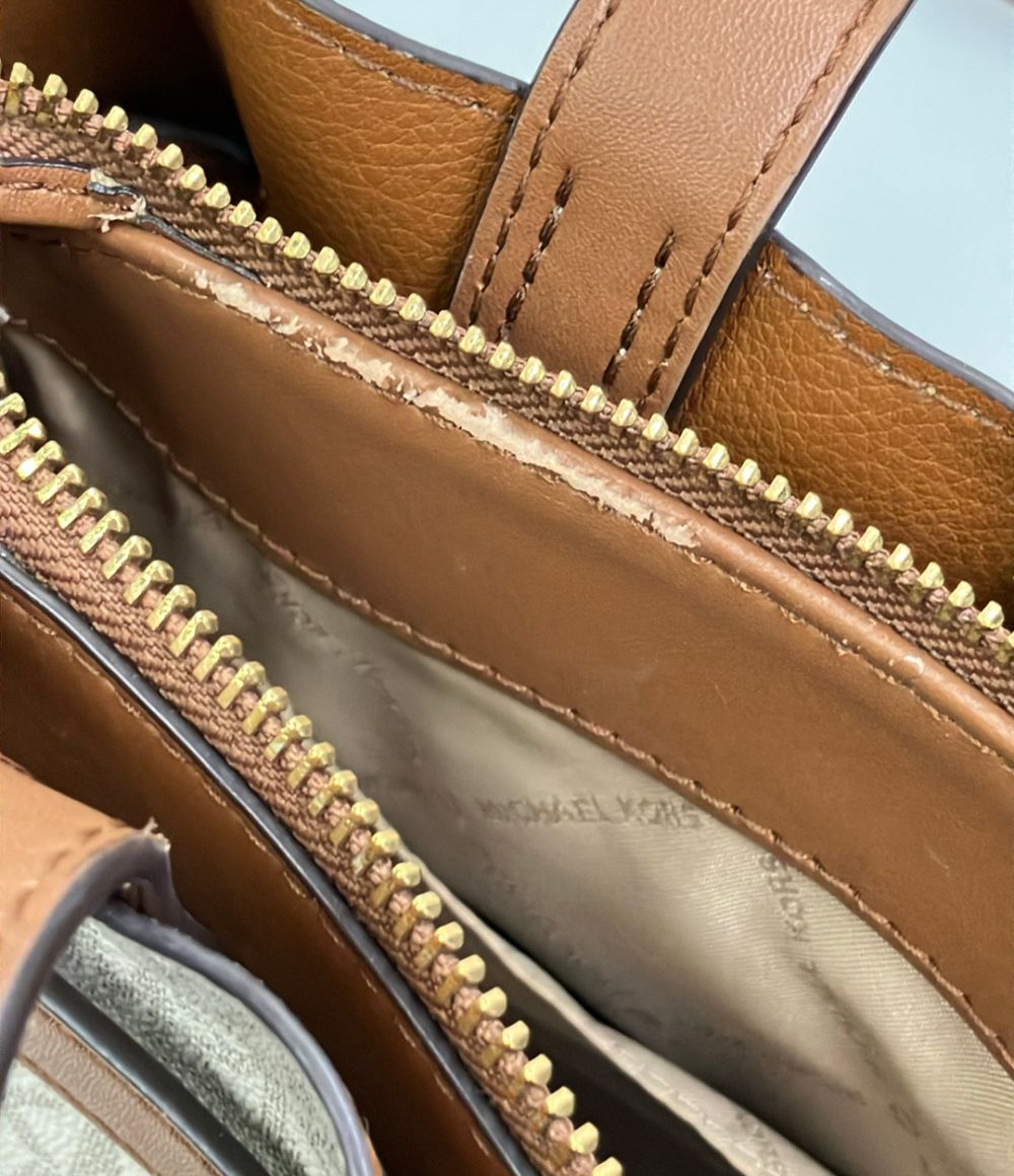 michael kors shoulder bag interior details